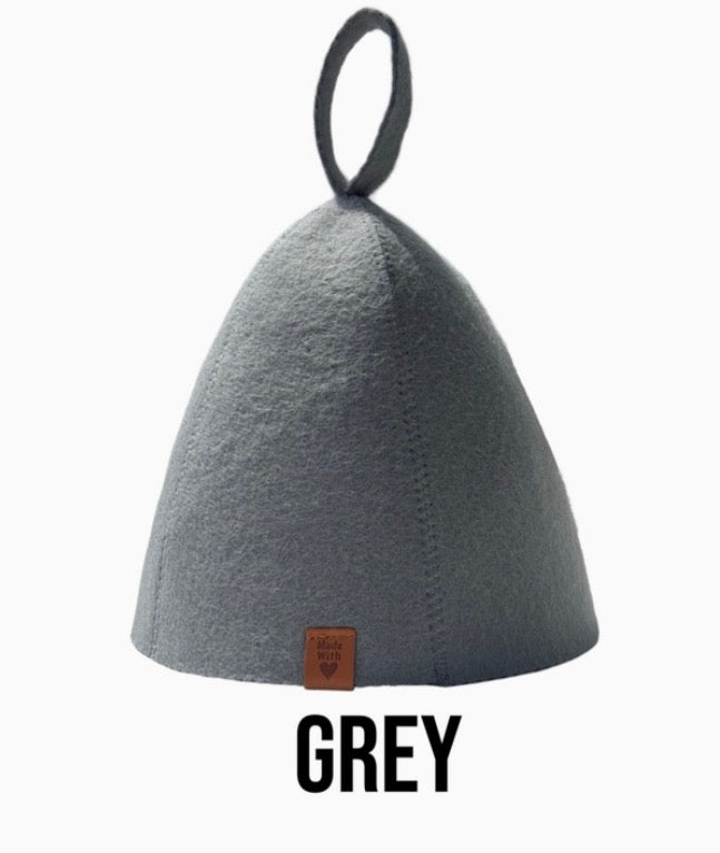 Sauna Hat Wool Felt - Unisex