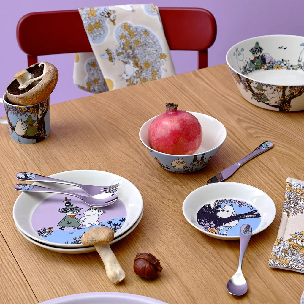 Moomin Plate/Saucer Friends Forever 80