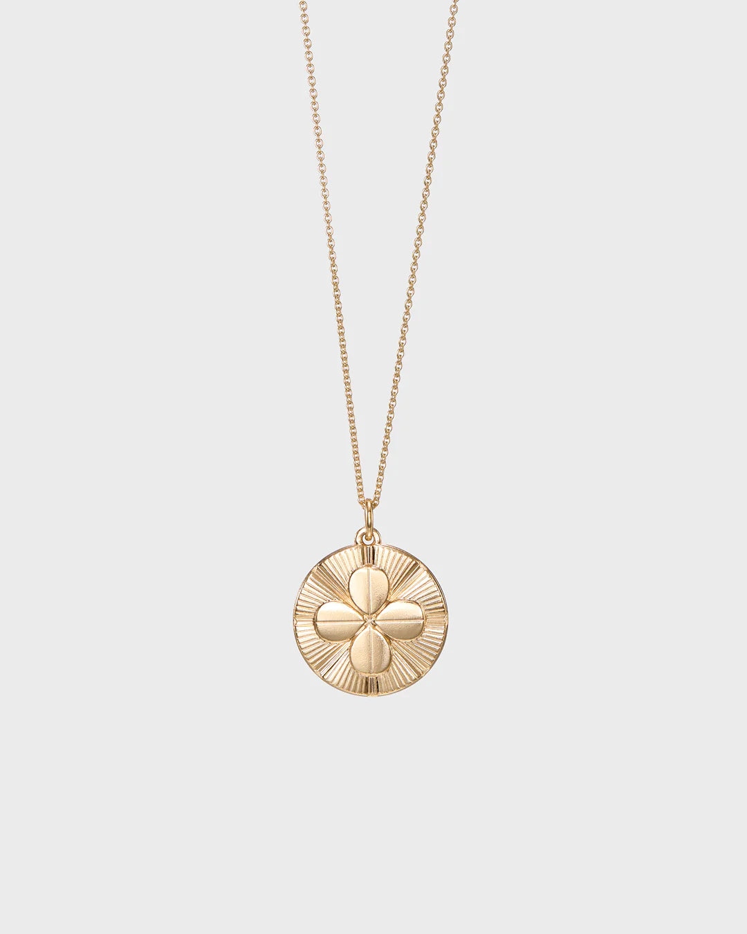 Amulet pendant Four-leaf Clover Bronze