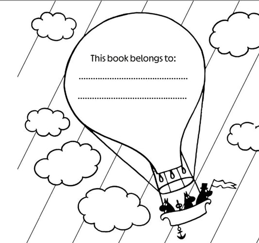 Moomin Moments - A Cute and Cosy Colouring Book