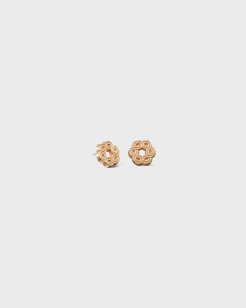 Maiden of the North mini bronze earrings