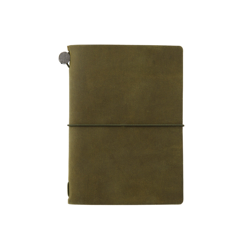 Traveler’s Notebook Passport Size Starter Kit - Olive