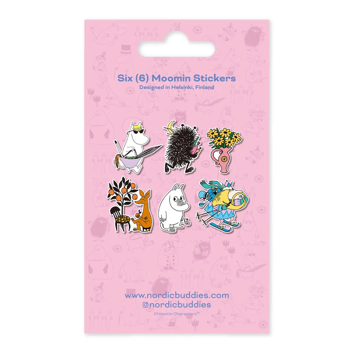 Moomin Life in the Valley Sticker Set (6)