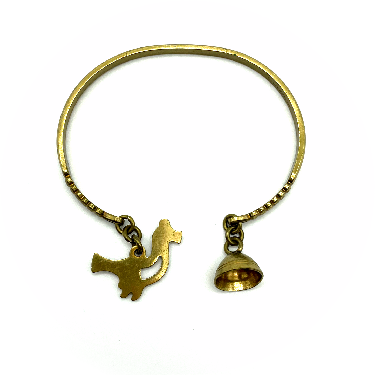 Vintage Kalevala Bronze Lintunen Bracelet c. 1950s