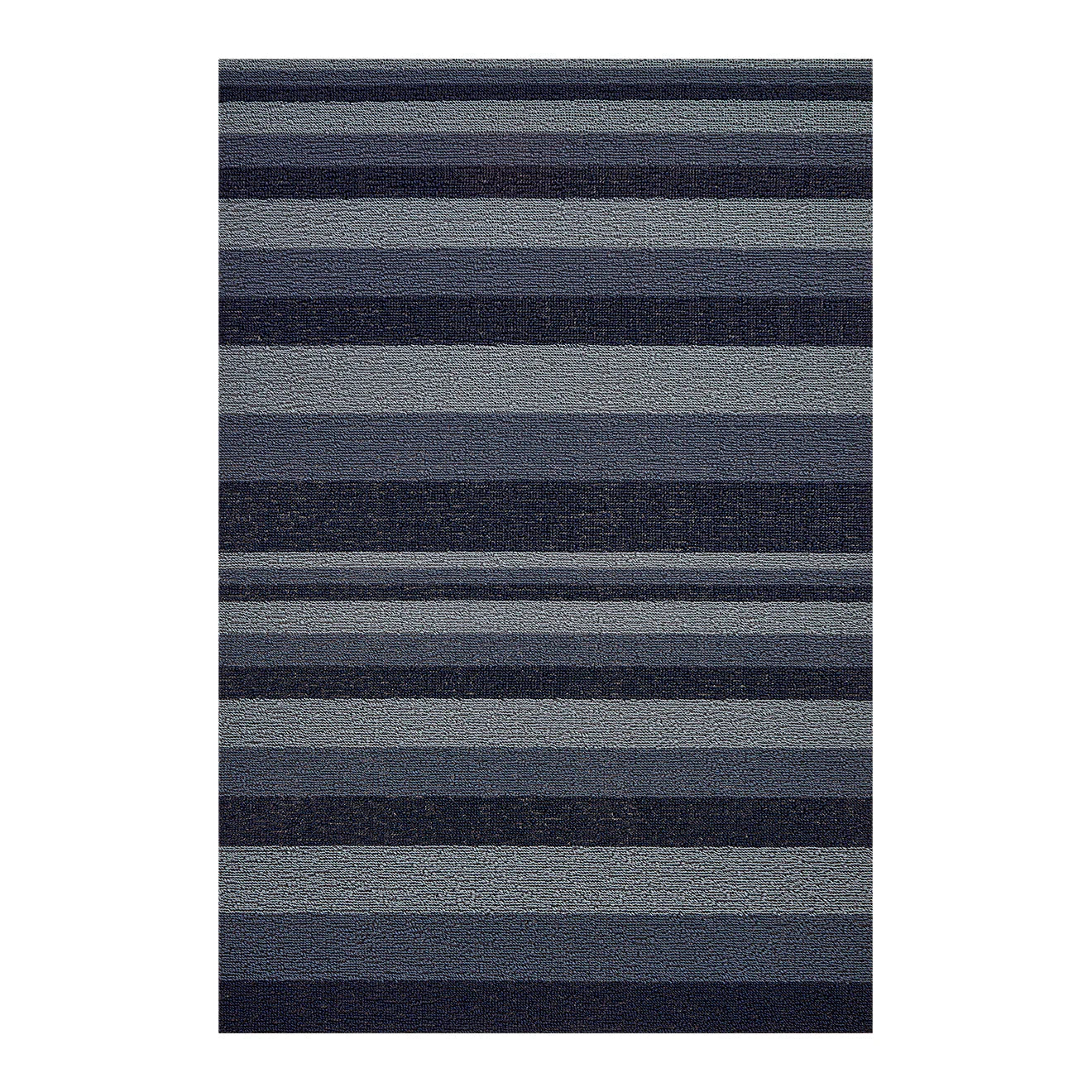 Bounce Stripe Shag Mat - Storm