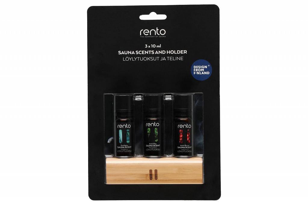 Rento Sauna Scents and Holder