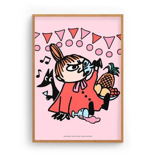 Little My Party Poster - 50 x 70 cm