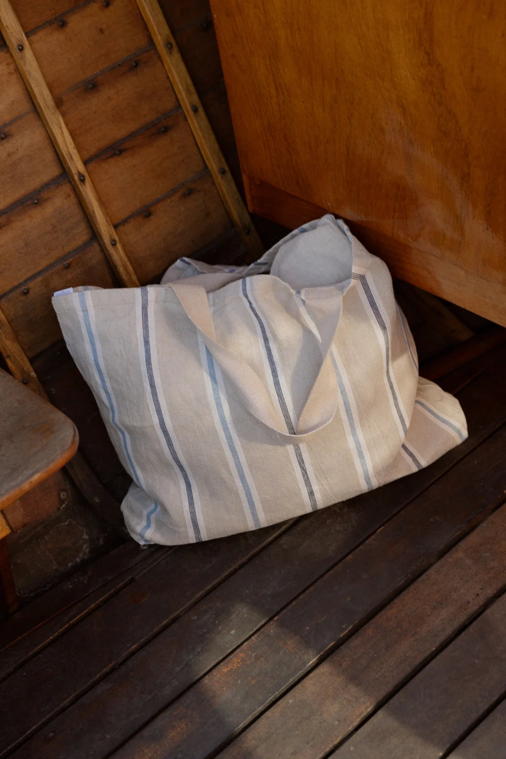 Tori Bag Linen Blue
