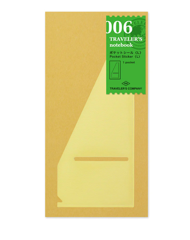 Traveler’s Notebook Pocket Sticker - 006