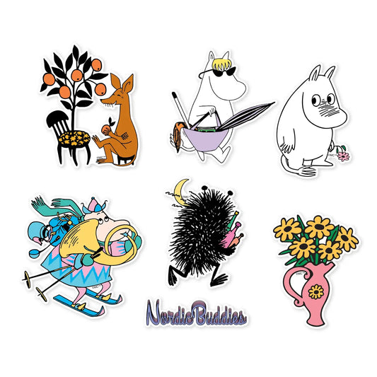 Moomin Life in the Valley Sticker Set (6)