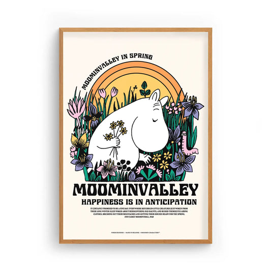 Moomin Meadow Poster - 50 x 70 cm