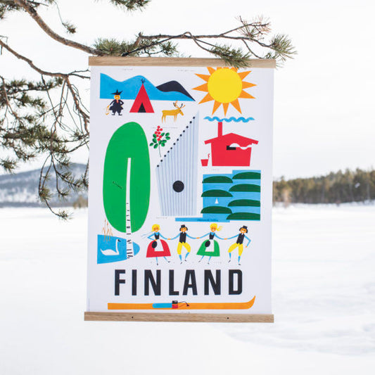 Finland by Christianson - Finland Poster