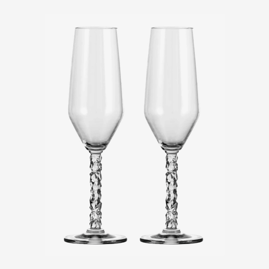 Carat Champagne Glass 2-Pack
