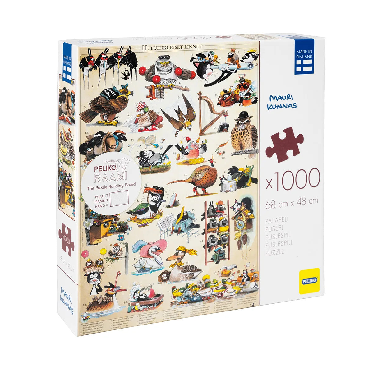 Hullunkuriset Linnut Jigsaw Puzzle - Ludicrous Birds