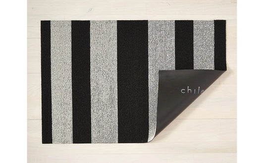 Bold Stripe Black and White Mat