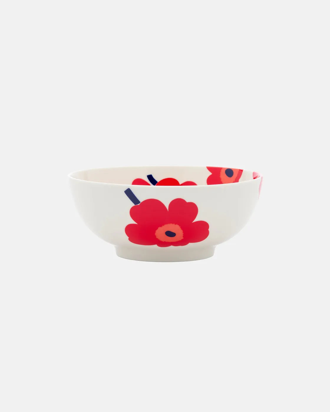Oiva Unikko Serving Bowl 1.3 L | Red