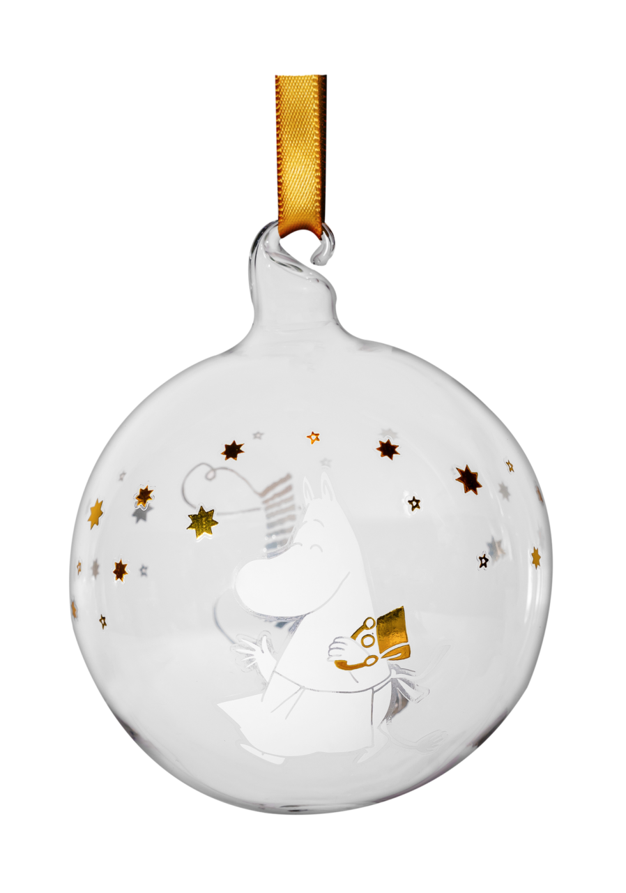 Moomin Christmas Ball Ornament Set of 3