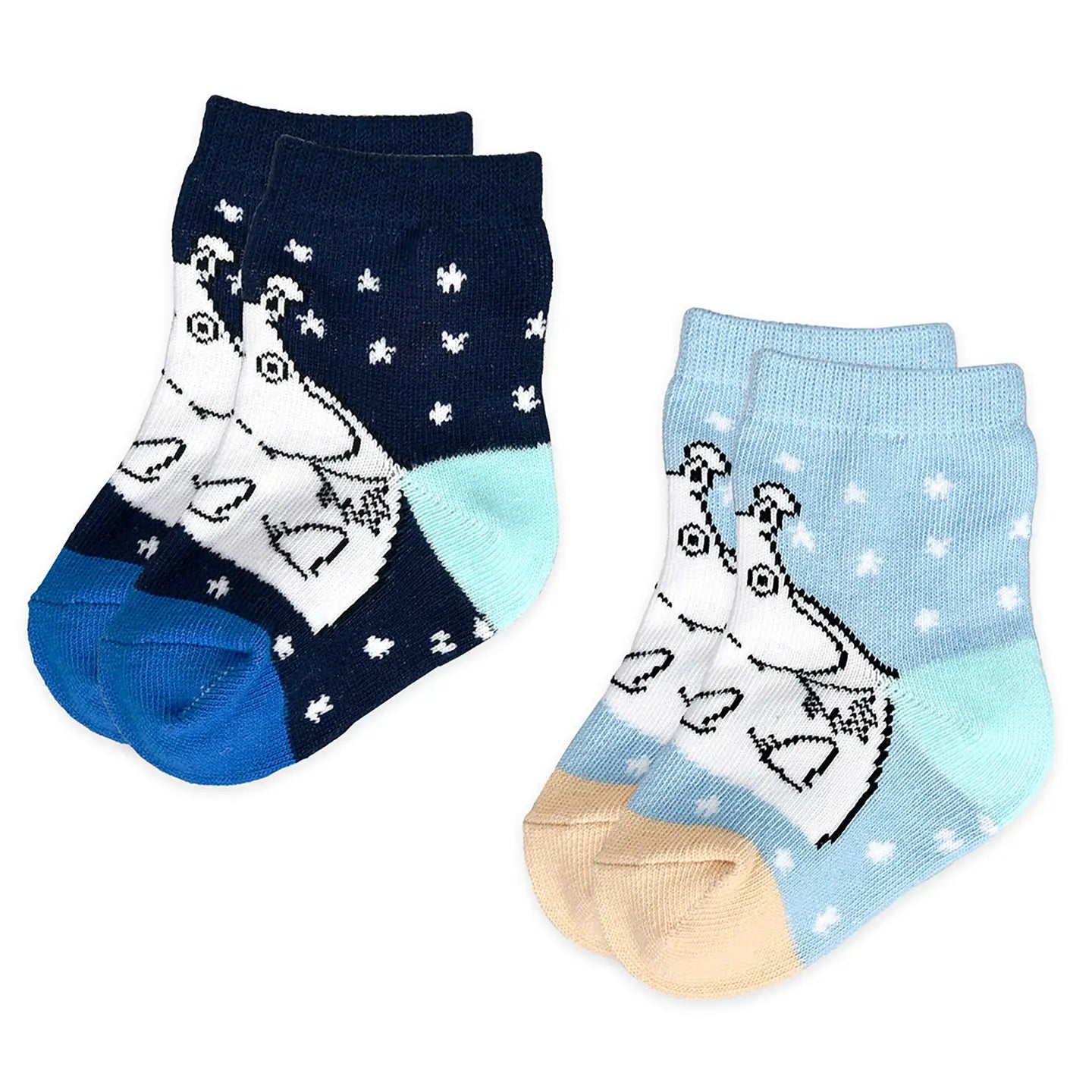 Moomin Baby Socks - Double Pack