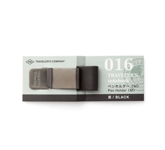 Traveler’s Notebook Pen Holder Black 016