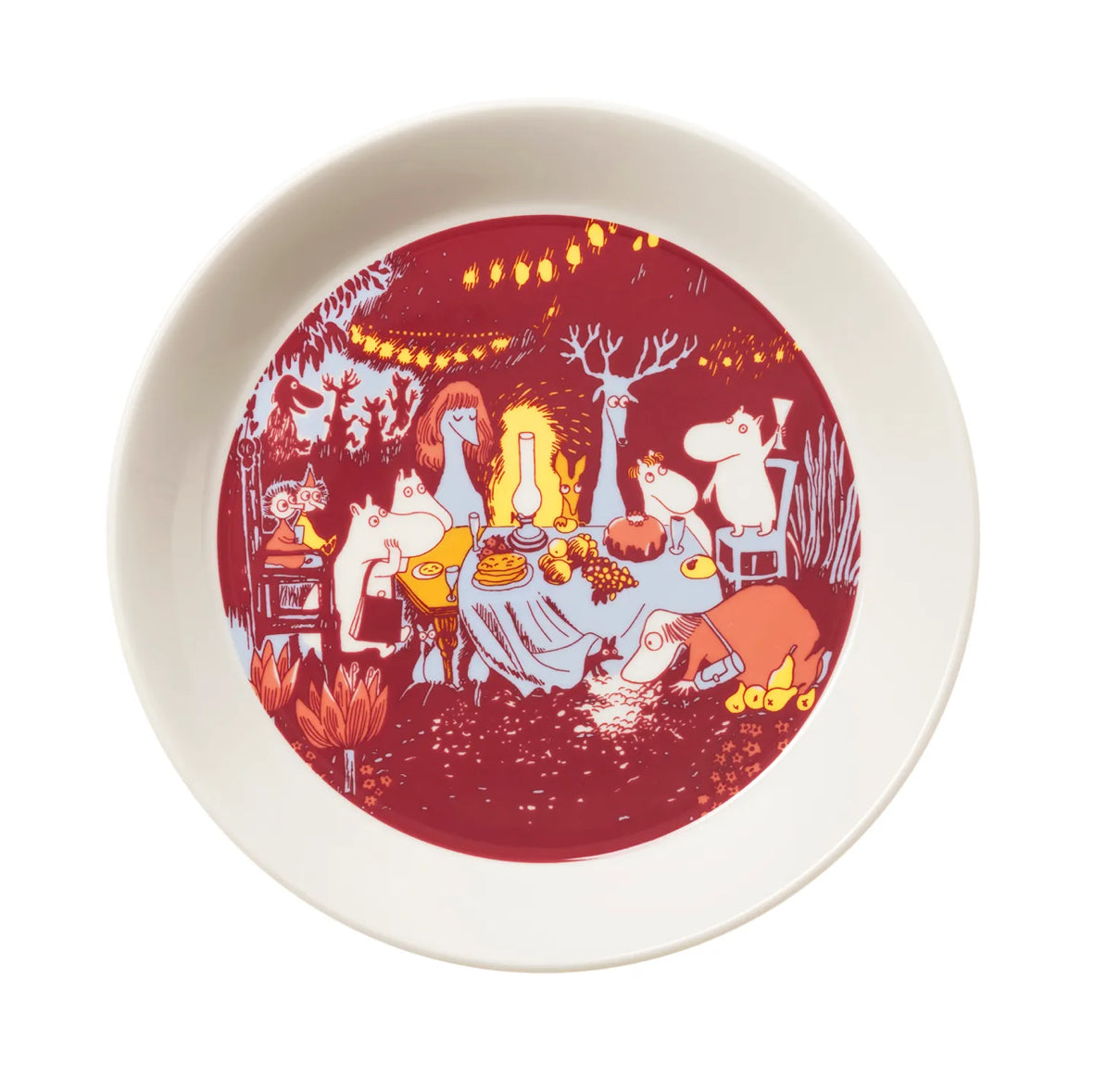 Moomin Plate Festive Moments 80