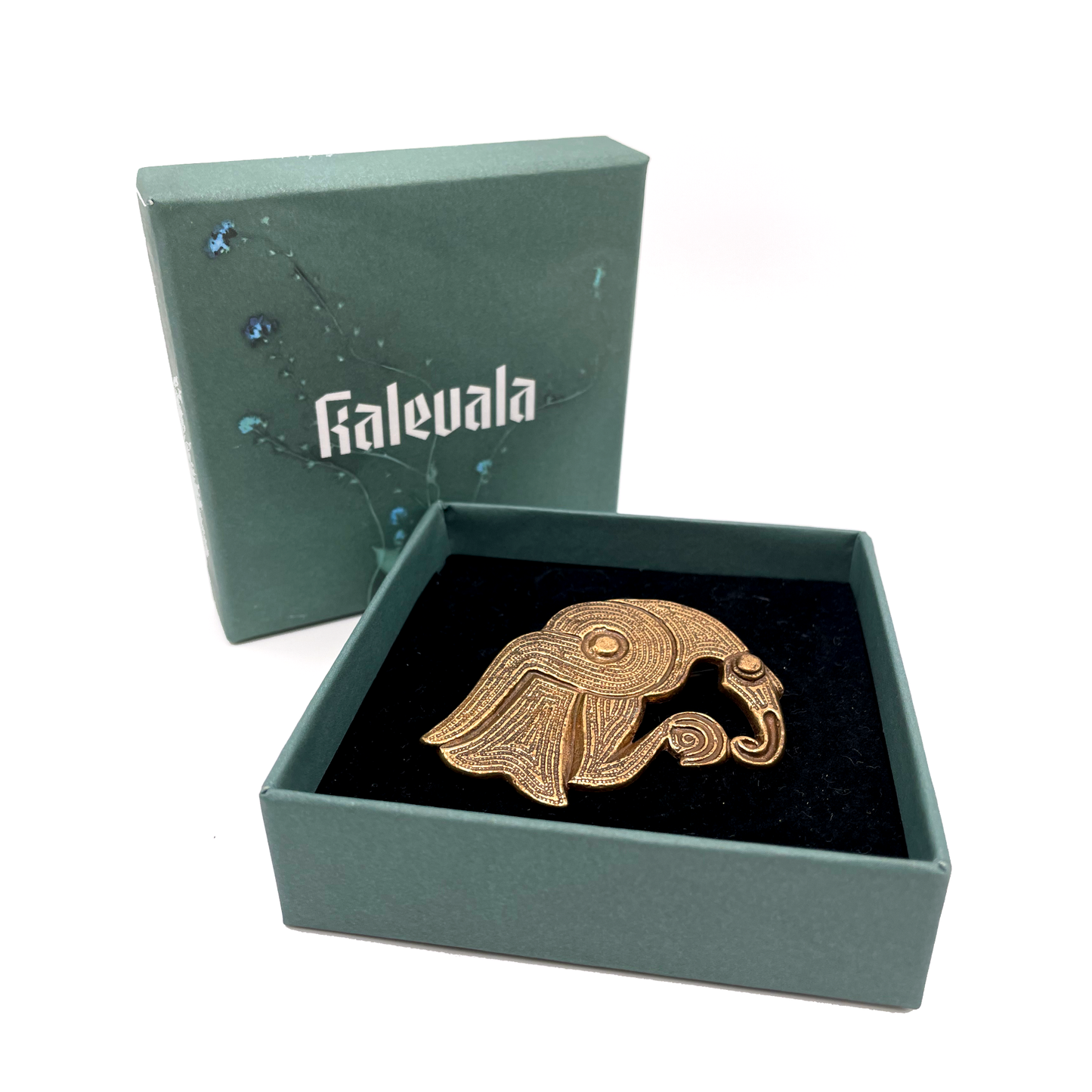 Vintage Bronze Eagle Brooch - Kalevala (Kotkasolki), c. 1980–1995