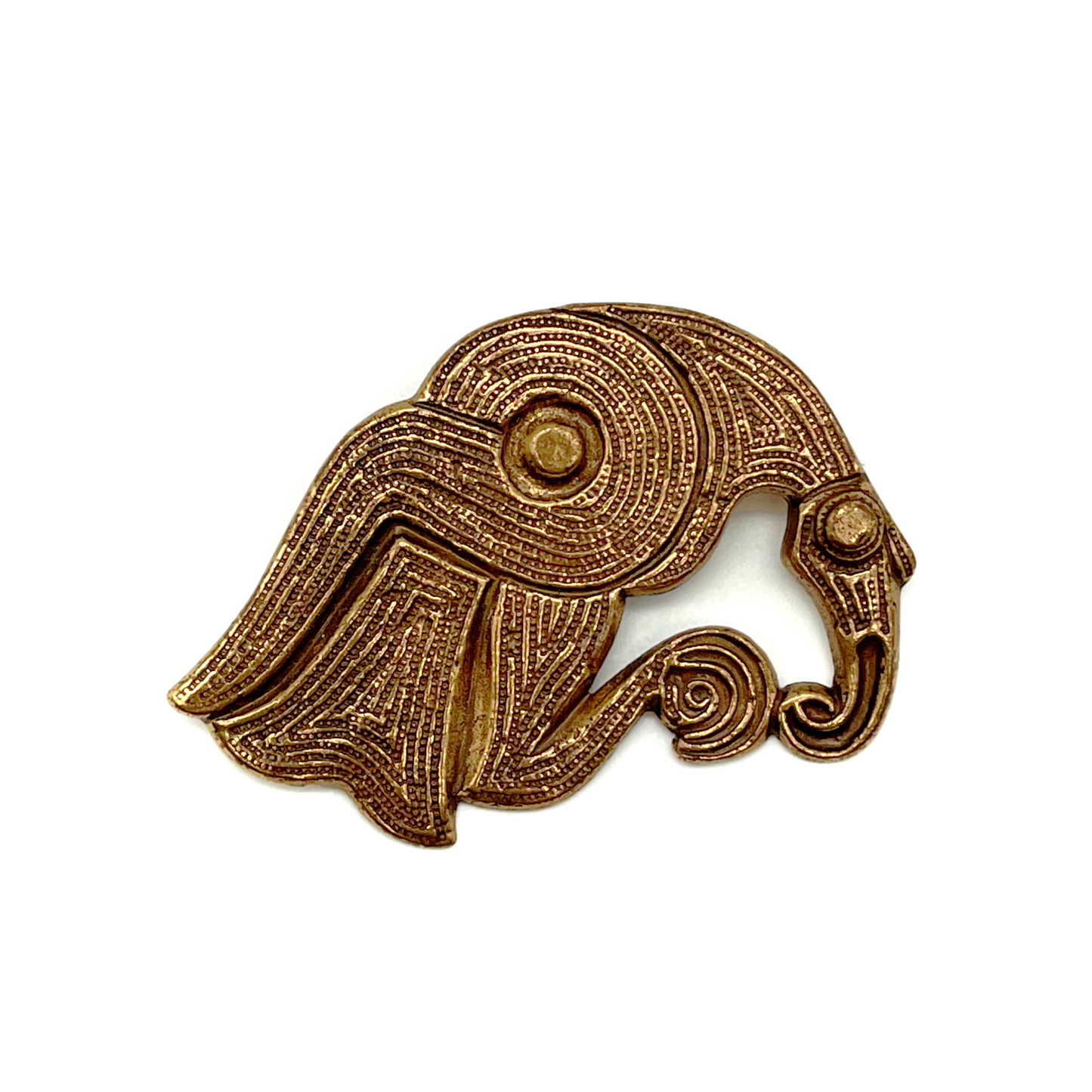 Vintage Bronze Eagle Brooch - Kalevala (Kotkasolki), c. 1980–1995
