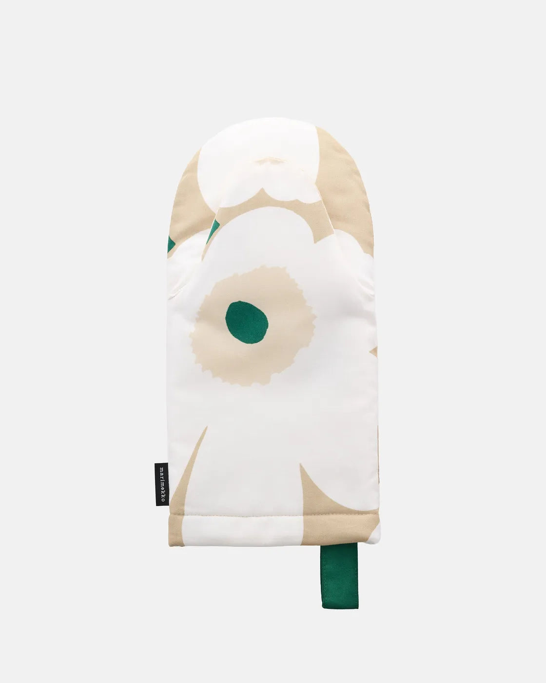 Unikko Oven Mitten | Hay, Emerald