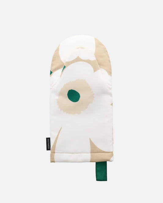 Unikko Oven Mitten | Hay, Emerald