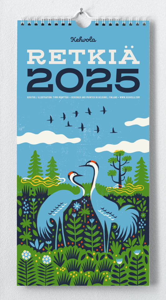 Retkiä Calendar 2025