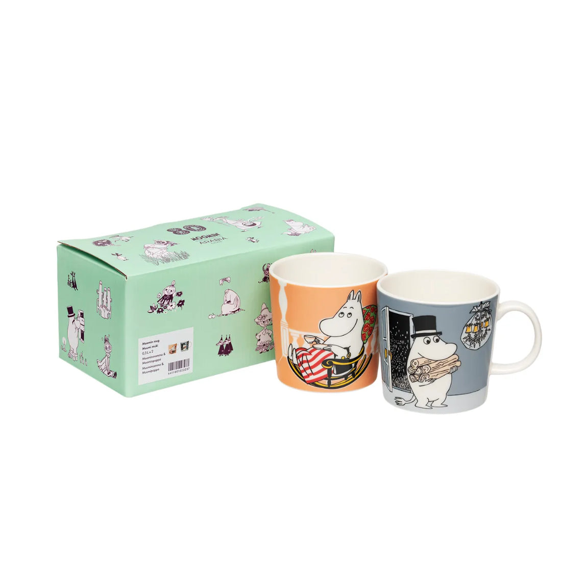 Moominmamma and Moominpappa Mug Set 80