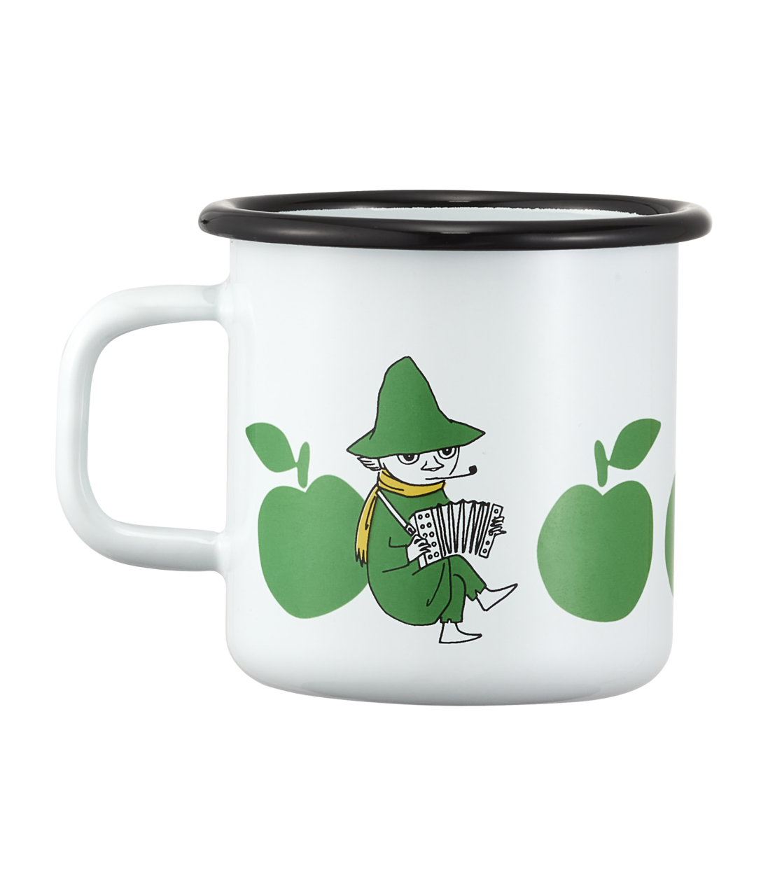 Moomin Enamel Mug Joyful Apples