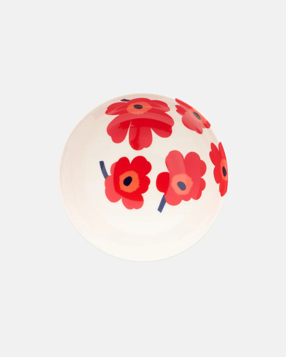 Oiva Unikko Serving Bowl 1.3 L | Red