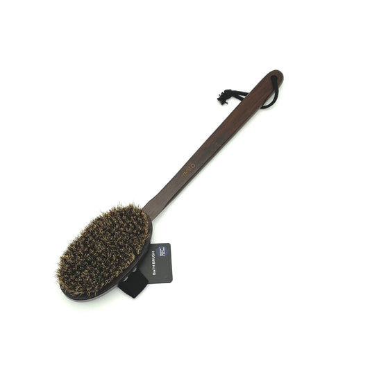 Dark Bamboo Sauna Brush - Detachable head