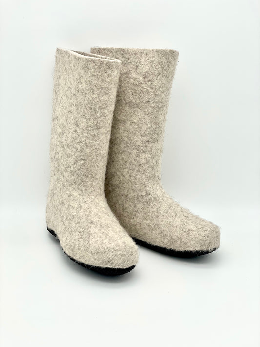 Felt Boots - Steel Grey