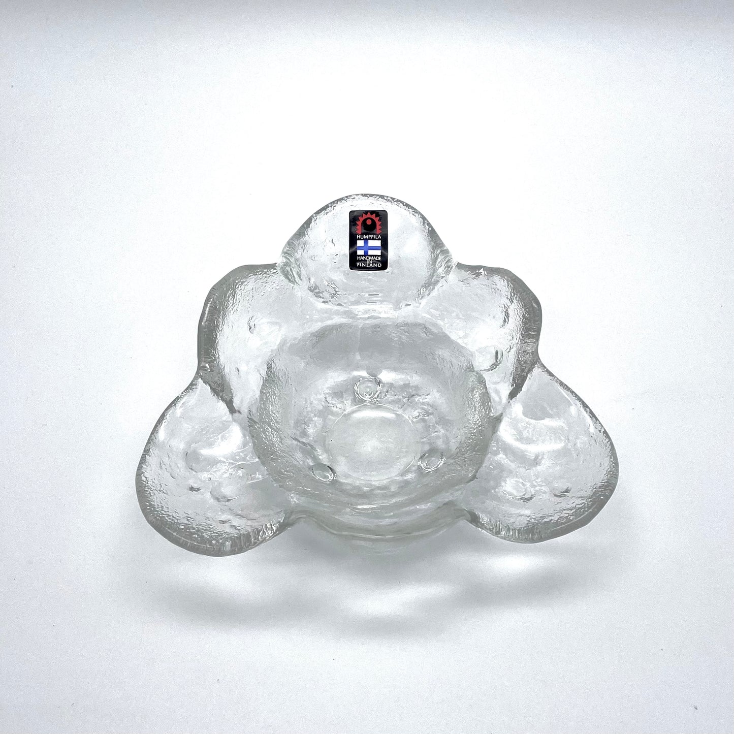 Humppila Santalahti Vintage Glass Bowl / Candle Holder