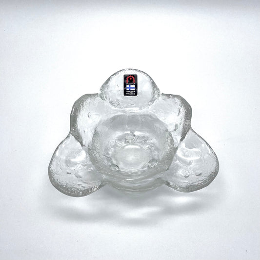 Humppila Santalahti Vintage Glass Bowl / Candle Holder