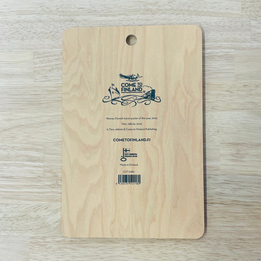 Northern Lights over the Cottage, Cutting Board