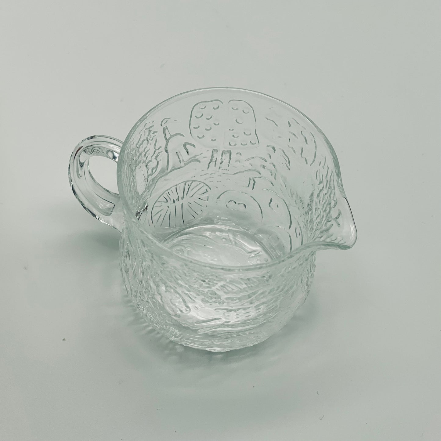 Fauna Clear Creamer & Sugar Bowl Set