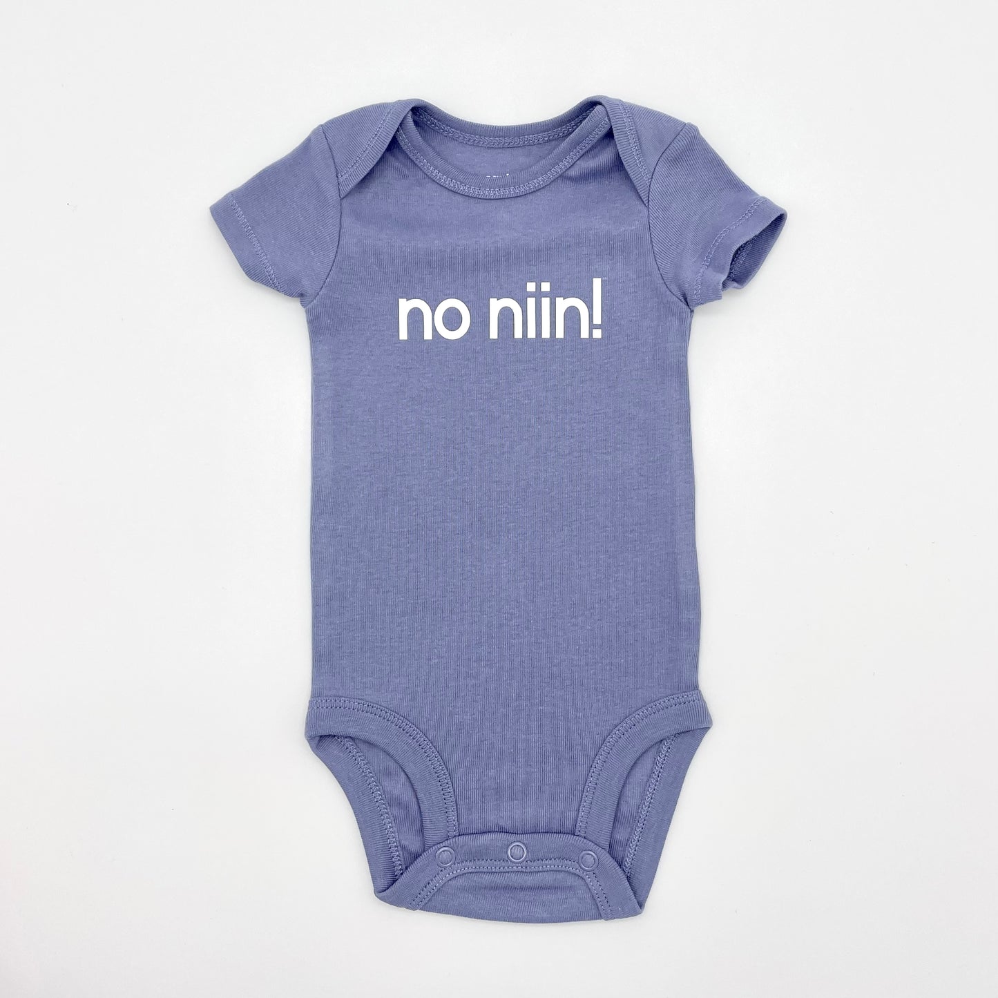 "No Niin" Baby Bodysuit - Short Sleeve