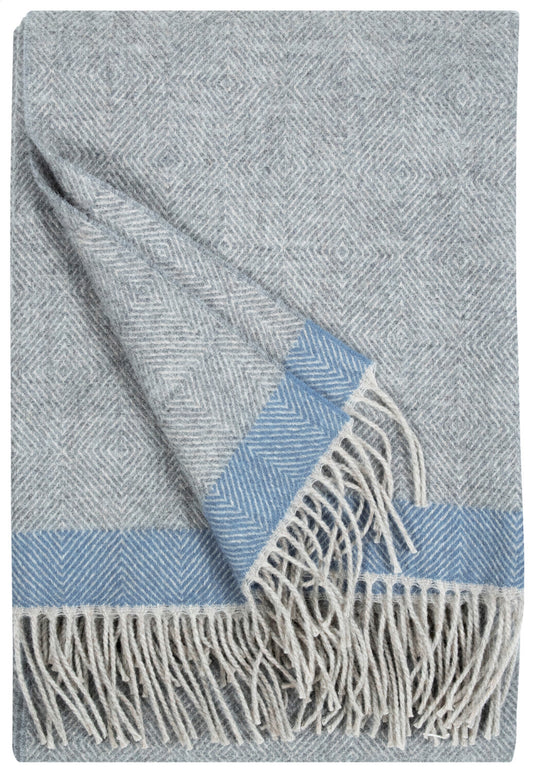 Rauha (Peace) Blanket Grey-Blue