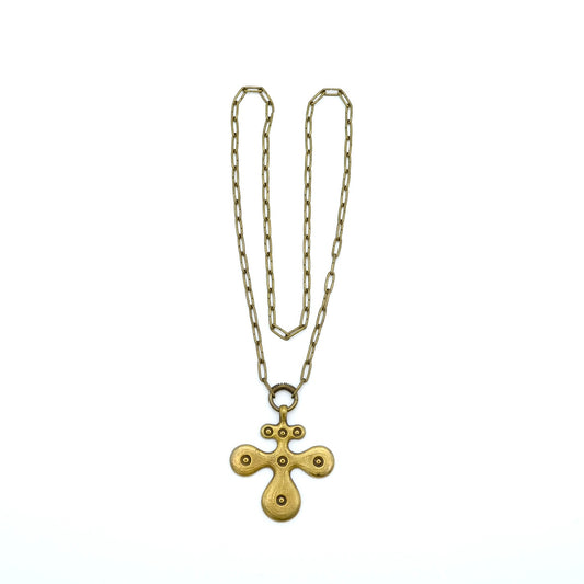 Kalevala Tenhola Cross Necklace 207 – Bronze