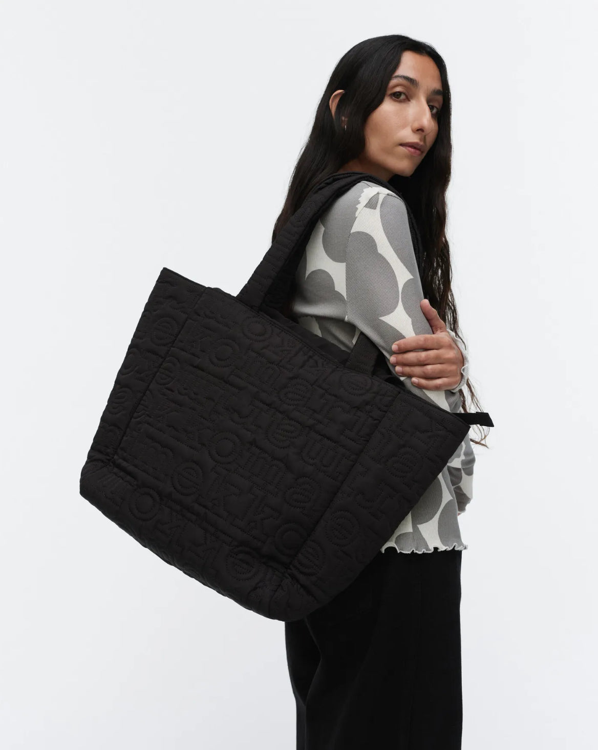 Joy Tote Marimekko Logo