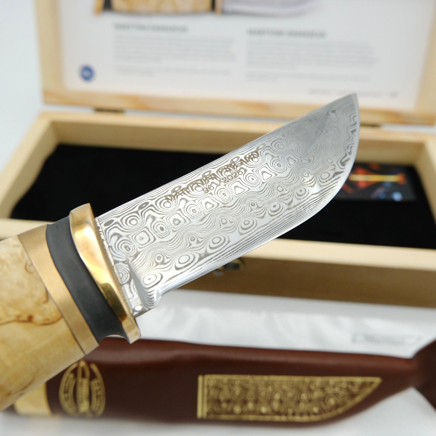 Marttiini Damascus Knife – Numbered Collector’s Edition (96 / 2025)