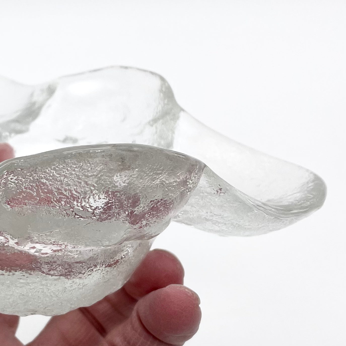 Humppila Santalahti Vintage Glass Bowl / Candle Holder