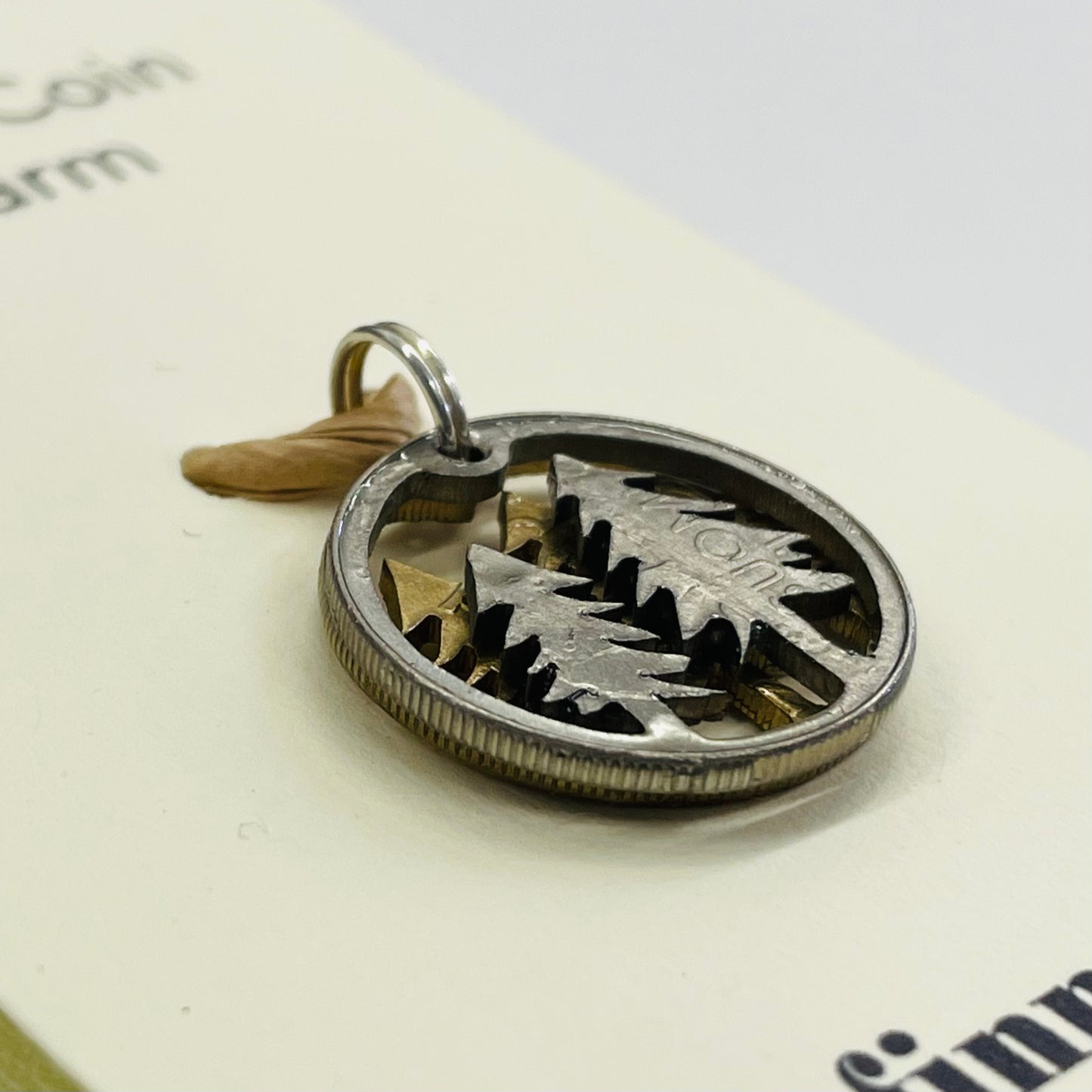 Finnish Coin Charm – Forest