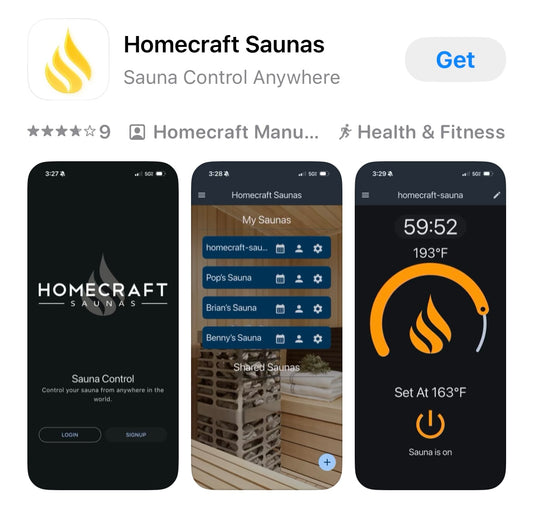 Homecraft Wi-Fi Touchpad – Smart Sauna Control for Homecraft Sauna Heaters