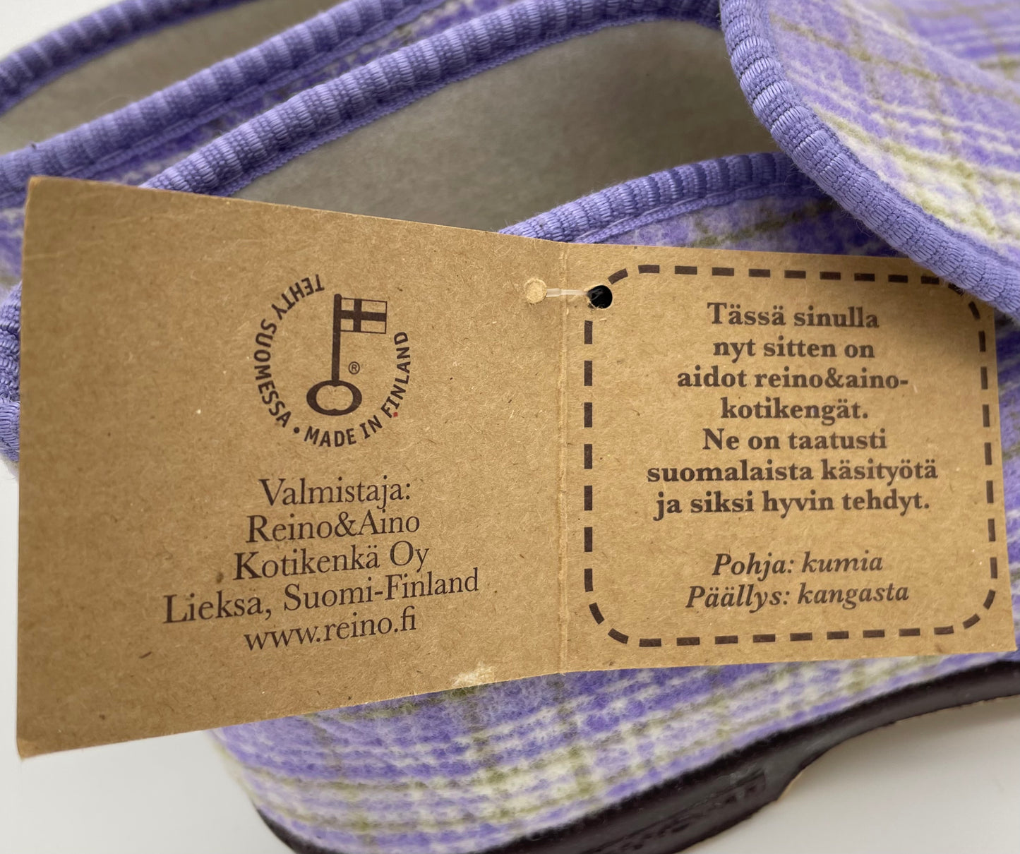 Reino and Aino Slippers - Lilac