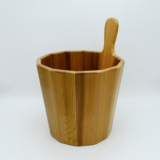 Large Sauna Bucket – Western Red Cedar, Spirit of the Forest