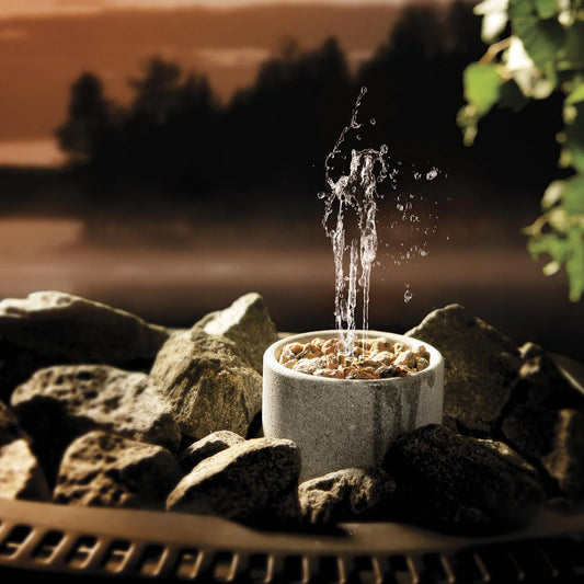 Saunatroikka – Soapstone Sauna Fountain