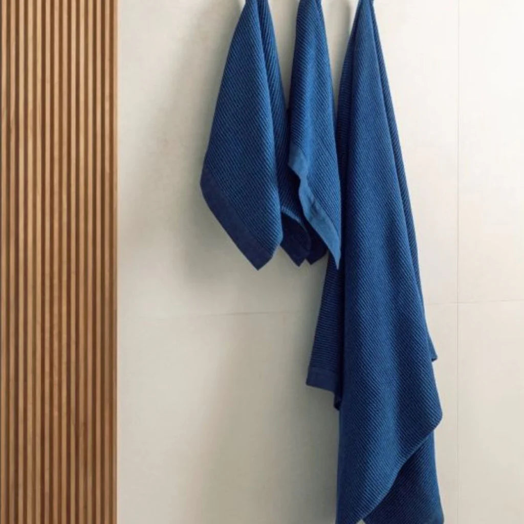 Rento Kenno Bath Towel - Dark Blue